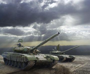 两款装甲T-72B全高清壁纸和背景图片