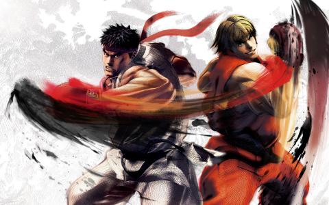 Ryu和肯全高清壁纸和背景图像