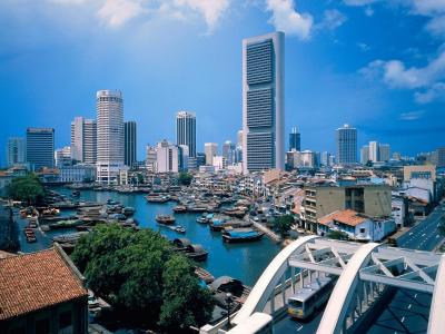 新加坡城市景观壁纸和背景图像