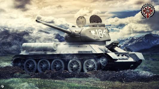 坦克世界T-34-85全高清壁纸和背景图像