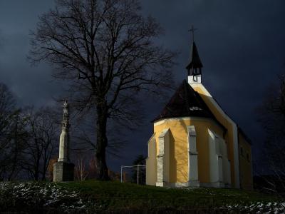 教堂在斯洛文尼亚全高清壁纸和背景