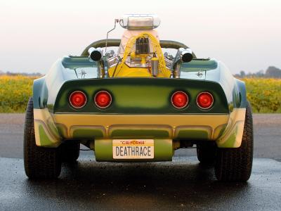 死亡竞赛2000年克尔维特定制跑车鳄鱼（C3）'1975电影车全高清壁纸和背景图像