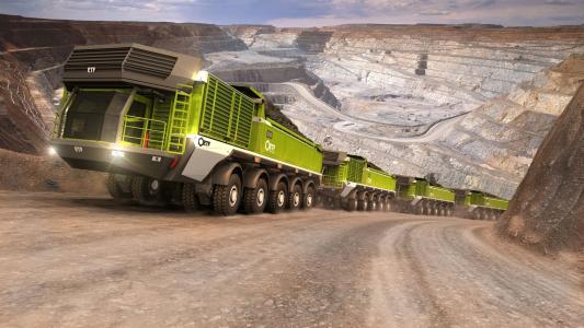 ETF MT-240采矿卡车全高清壁纸和背景图像