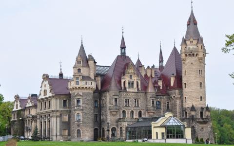 Moszna城堡全高清壁纸和背景图像