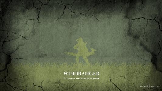 Windranger Minimalista全高清壁纸和背景图片