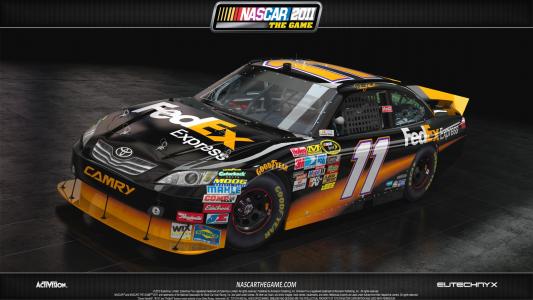 NASCAR游戏：2011全高清壁纸和背景图片