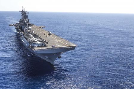 USS黄蜂（LHD-1）5k Retina超高清壁纸和背景图片