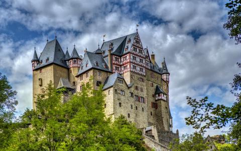 德国Eltz城堡5k Retina超高清壁纸和背景图片
