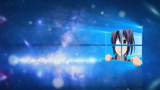 Windows 10 Rikka Chuunibyou 4k超高清壁纸和背景