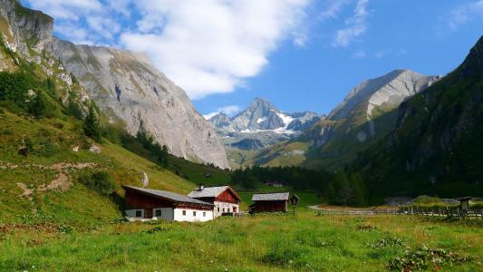 大格洛克纳山奥地利最高的山4k超高清壁纸和背景