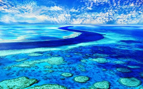 SCENIC [51]雄伟的蓝色[2015年3月29日星期日] [VersionOne] [193452]大堡礁全高清壁纸和背景