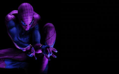 紫色的蜘蛛侠全高清壁纸和背景图像