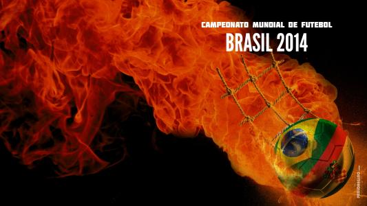 国际足联2014年巴西世界杯足球高清壁纸和背景