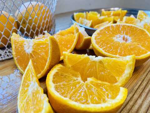 美食橘橙图片