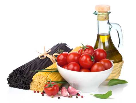 意大利面西红柿橄榄油图片