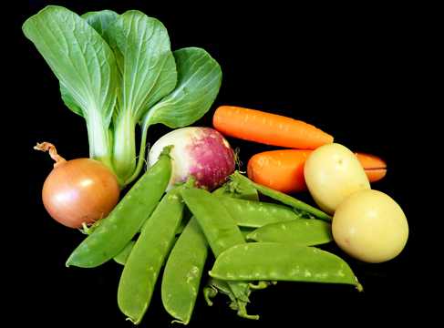 烹饪健康蔬菜图片