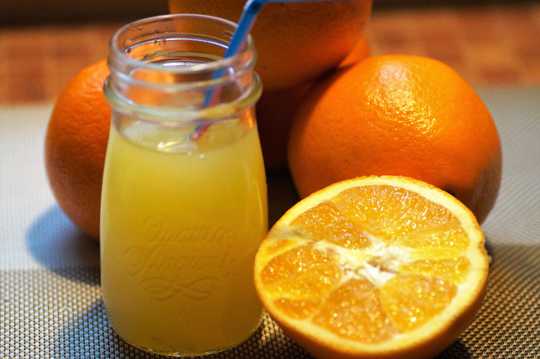 美味的橙汁