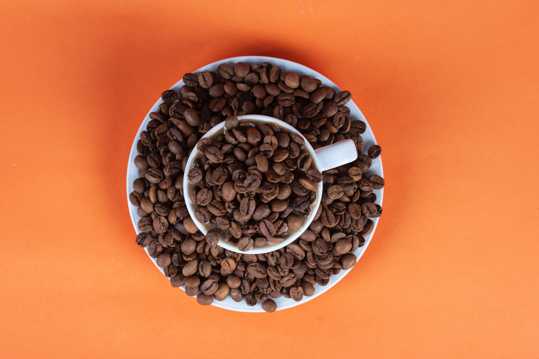 一张咖啡豆的图片